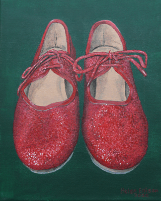 Sparkly Red Tap Shoes